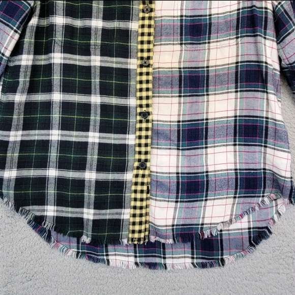 Rails $150 Brando Top in Mixed Brooklyn Plaid Size Xs - Picture 7 of 15